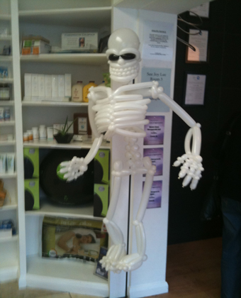 ballon skeleton